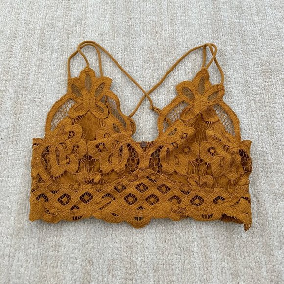 Free People Other - Free People One Adella Lace Bralette Bra S